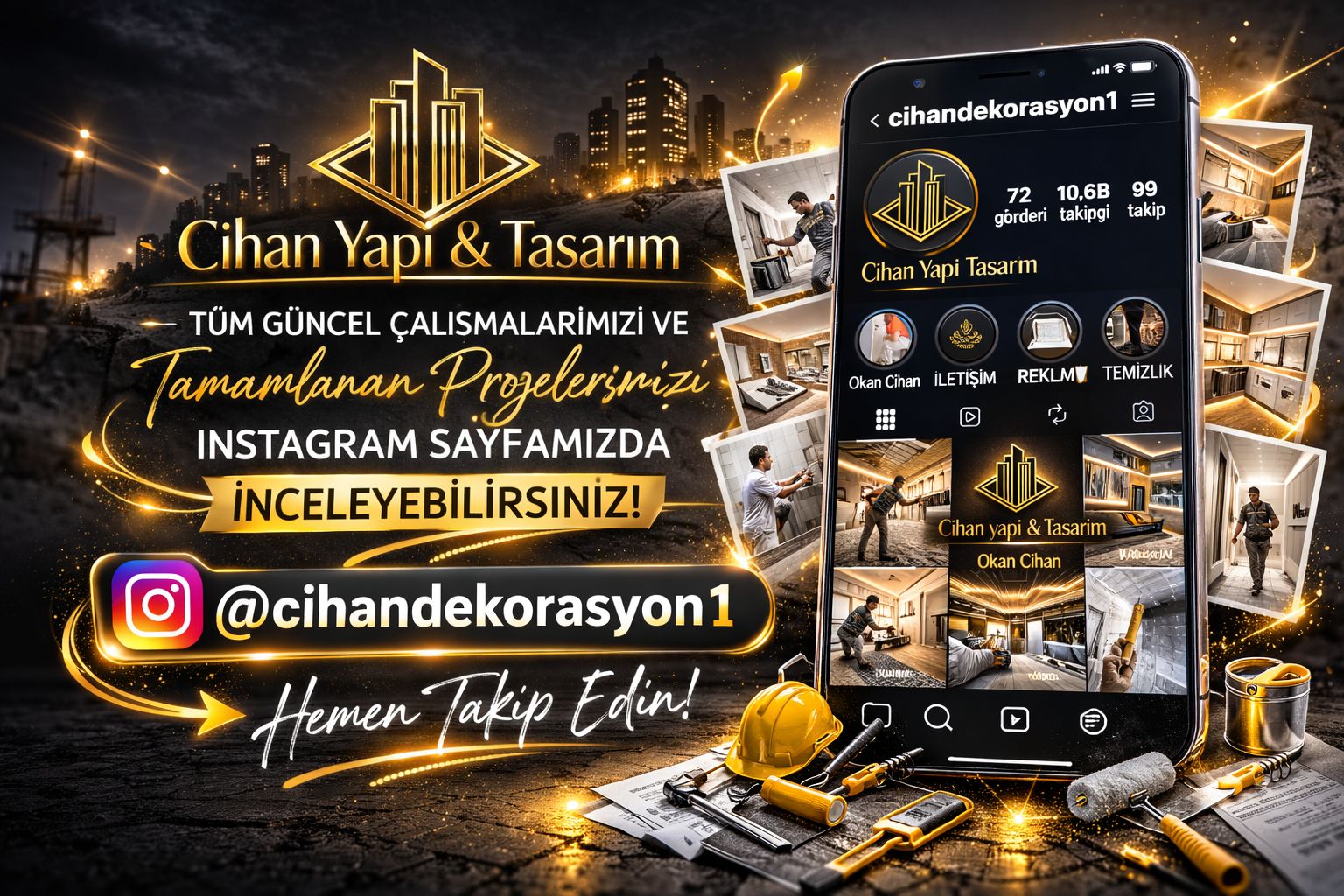 Projelerimize sosyal medya hesaplarımızdan ulaşabilirsiniz 